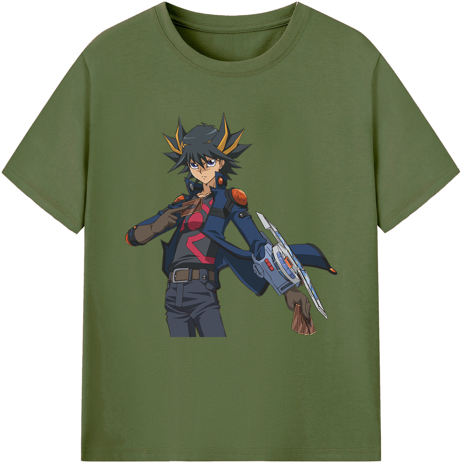 （画像用） 遊☆戯☆王 Yu-Gi-Oh! 綿100％半袖Tシャツ（フロントプリント）